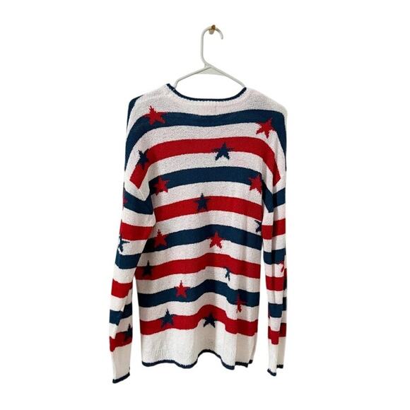 Show Me Your Mumu Star Spangled Go To Sweater Small - Picture 2 of 5